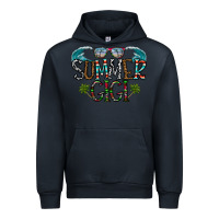 Navy summer gigi Urban Hoodie - CowhideDigitalArt