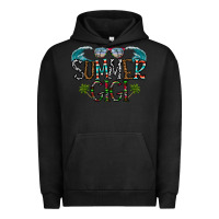 Pigment Black summer gigi Urban Hoodie - CowhideDigitalArt