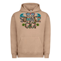 Pigment Burro summer gigi Urban Hoodie - CowhideDigitalArt