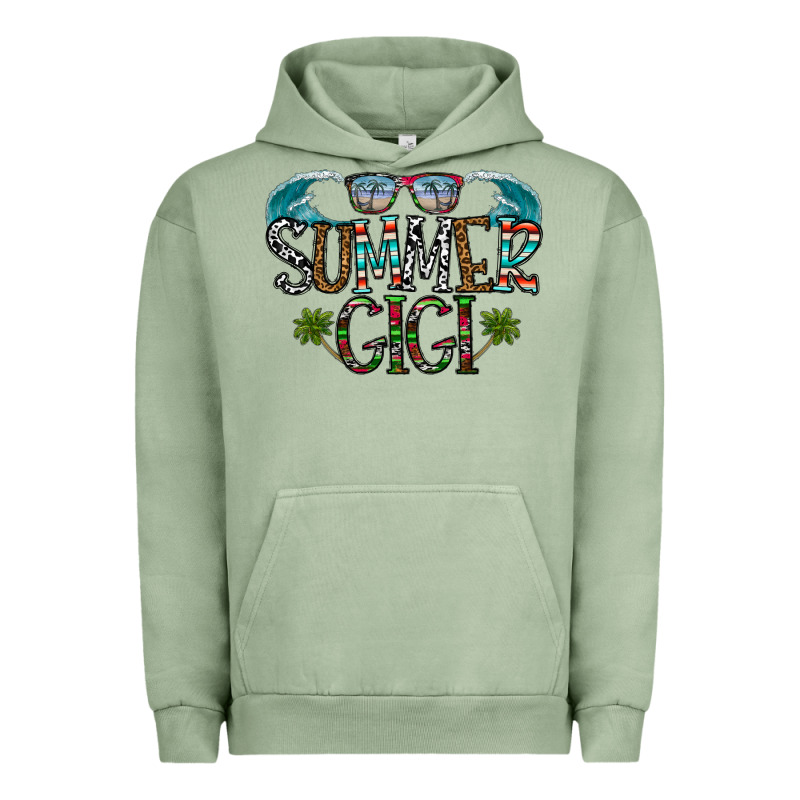 Summer Gigi Urban Hoodie by CowhideDigitalArt | Teevron