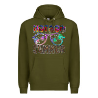 Army Green hot mom summer Premium Hoodie - CowhideDigitalArt