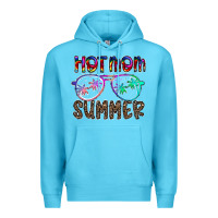 Ocean Blue hot mom summer Premium Hoodie - CowhideDigitalArt