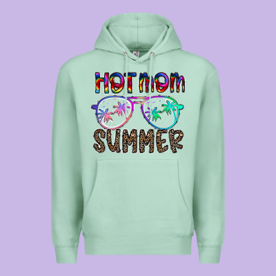Hot Mom Summer Premium Hoodie Designed By Cowhidedigitalart