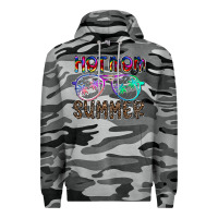 Slate Camo hot mom summer Premium Hoodie - CowhideDigitalArt