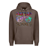 Coffee hot mom summer Premium Hoodie - CowhideDigitalArt