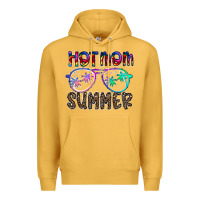 Mustard hot mom summer Premium Hoodie - CowhideDigitalArt