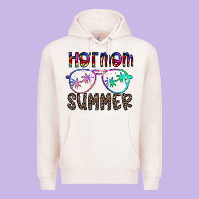 Hot Mom Summer Premium Hoodie Designed By Cowhidedigitalart