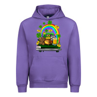 Tulip st patricks shamrock gold beer truck Urban Hoodie - FaDigitalArtStudio