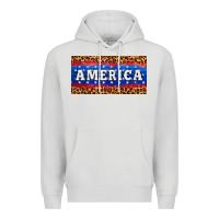 Dove Grey america license plate Premium Hoodie - HRA Design Shop