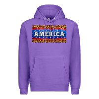 Purple america license plate Premium Hoodie - HRA Design Shop