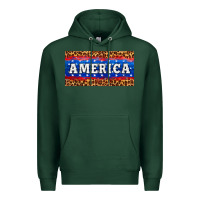 Sports Green america license plate Premium Hoodie - HRA Design Shop