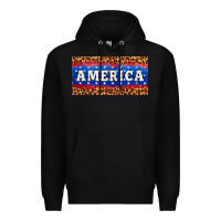 Black america license plate Premium Hoodie - HRA Design Shop