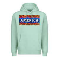 Seafoam america license plate Premium Hoodie - HRA Design Shop