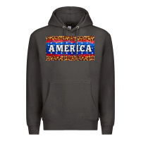 Smoke america license plate Premium Hoodie - HRA Design Shop