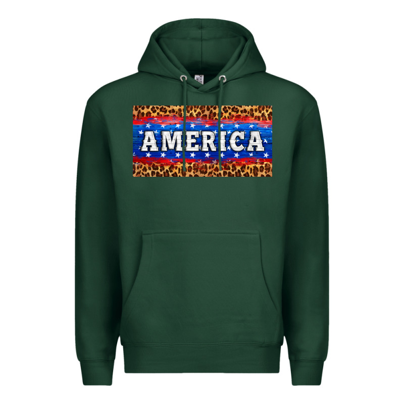 America License Plate Premium Hoodie by HRA Design Shop | Teevron