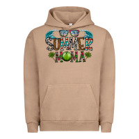 Pigment Burro summer mama Urban Hoodie - CowhideDigitalArt