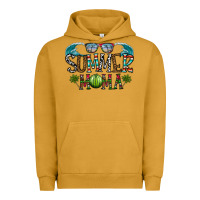 Pigment Peanut Butter summer mama Urban Hoodie - CowhideDigitalArt