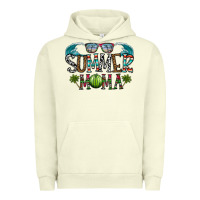 Pigment Pistachio summer mama Urban Hoodie - CowhideDigitalArt