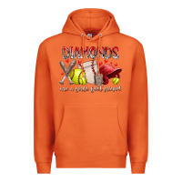 Carrot diamonds are a girls best friends Premium Hoodie - RacoonDesign