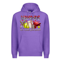 Purple diamonds are a girls best friends Premium Hoodie - RacoonDesign