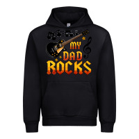 Black my dad rocks Urban Hoodie - HRA Design Shop