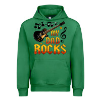 Emerald my dad rocks Urban Hoodie - HRA Design Shop