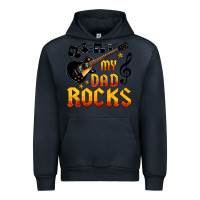 Navy my dad rocks Urban Hoodie - HRA Design Shop