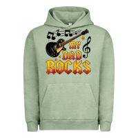 Pigment Oil Green my dad rocks Urban Hoodie - HRA Design Shop