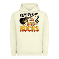 Pigment Pistachio my dad rocks Urban Hoodie - HRA Design Shop