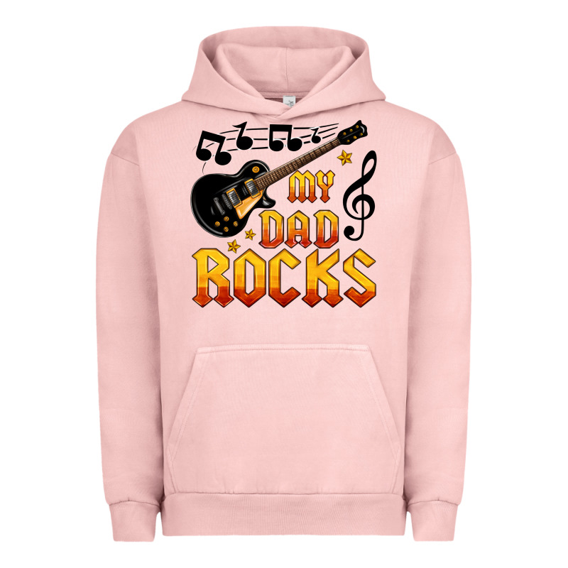 My Dad Rocks Urban Hoodie by HRA Design Shop | Teevron
