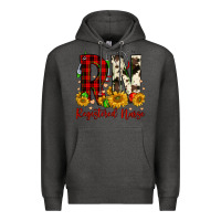 Charcoal Heather christmas rn registered nurse Premium Hoodie - FaDigitalArtStudio