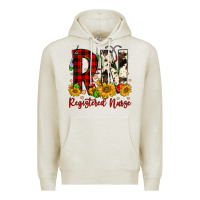 Oatmeal Heather christmas rn registered nurse Premium Hoodie - FaDigitalArtStudio