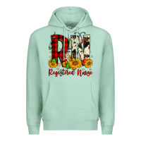 Seafoam christmas rn registered nurse Premium Hoodie - FaDigitalArtStudio