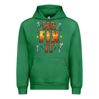 Emerald mr fix it Urban Hoodie - HRA Design Shop