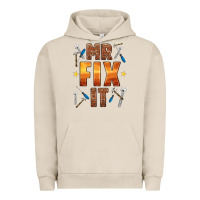 Pigment French Oak mr fix it Urban Hoodie - HRA Design Shop