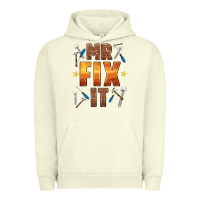 Pigment Pistachio mr fix it Urban Hoodie - HRA Design Shop