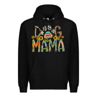 Black dog mama Premium Hoodie - RacoonDesign