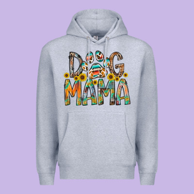 Dog Mama Premium Hoodie Designed By Racoondesign