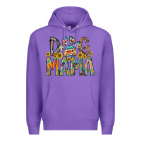 Purple dog mama Premium Hoodie - RacoonDesign