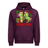 Mauve Wine my first christmas unicorn Urban Hoodie - FaDigitalArtStudio