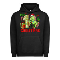 Pigment Black my first christmas unicorn Urban Hoodie - FaDigitalArtStudio