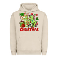 Pigment French Oak my first christmas unicorn Urban Hoodie - FaDigitalArtStudio