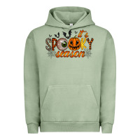 Pigment Oil Green spooky season Urban Hoodie - RacoonDesign