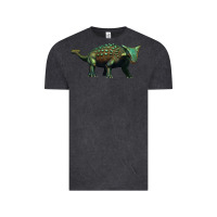 Vintage Black ankylosaurus Vintage Tee - Artiststas