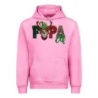 Fuchsia Pink papa elf skull Urban Hoodie - FaDigitalArtStudio