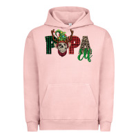 Pigment Salmon papa elf skull Urban Hoodie - FaDigitalArtStudio