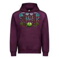 Mauve Wine summer mom Urban Hoodie - CowhideDigitalArt