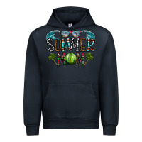 Navy summer mom Urban Hoodie - CowhideDigitalArt