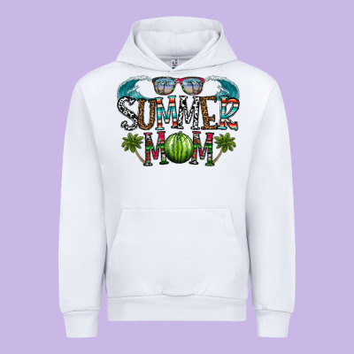 Summer Mom Urban Hoodie Designed By Cowhidedigitalart