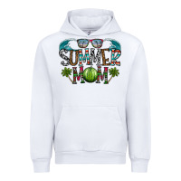 White summer mom Urban Hoodie - CowhideDigitalArt